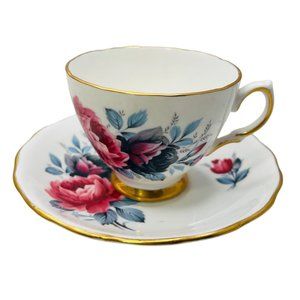 Vintage Colclough Teacup and Saucer 7987 Vintage